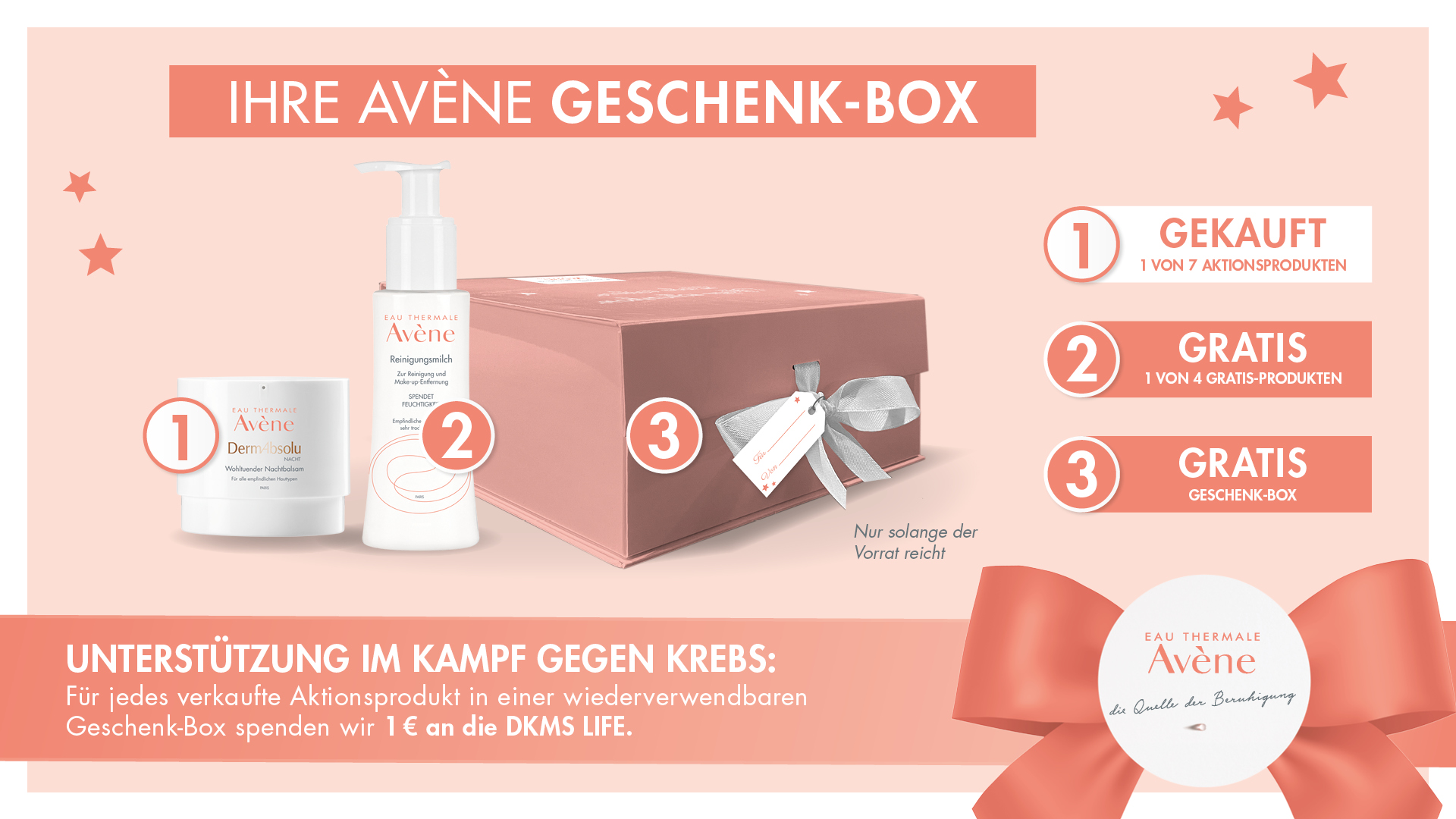 Avene - Geschenkbox mit gratis Artikel