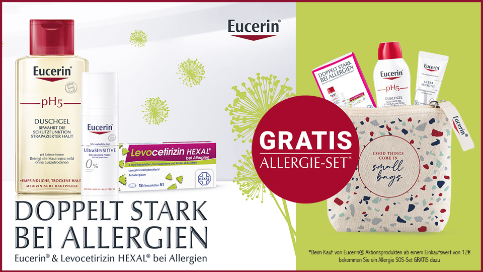 Eucerin gratis Allergie-Set